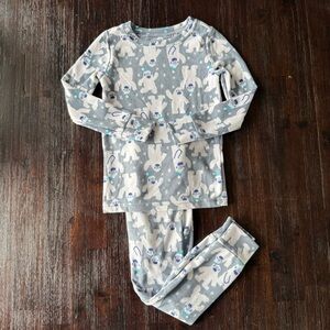Old Navy Light Blue Soft Yeti Pajamas